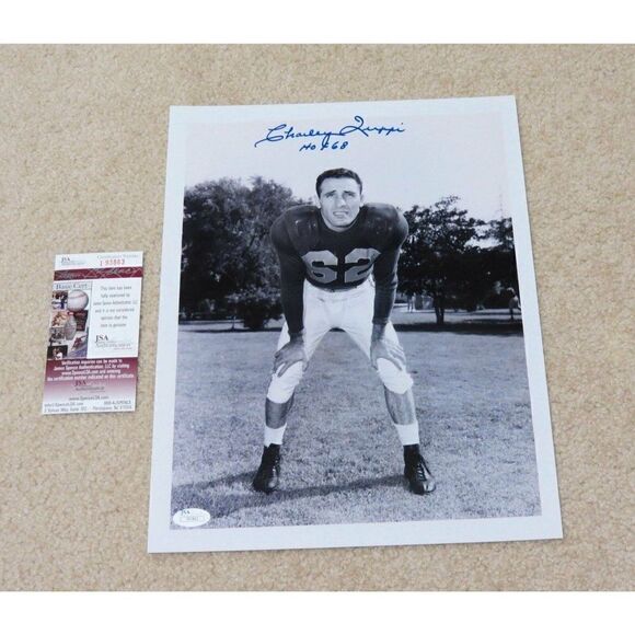 Other - Charley Trippi Signed 11X14 Photo Inscribed HOF 68 JSA COA
